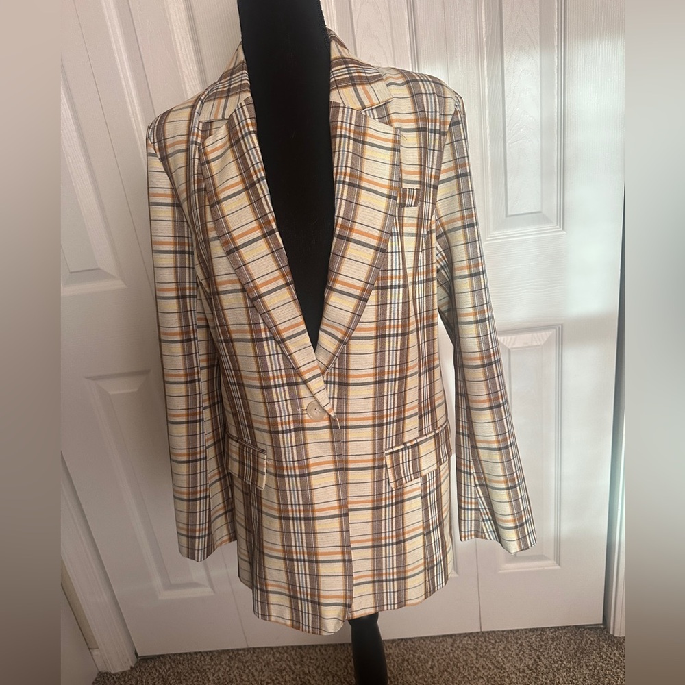 Forever 21 Plaid Blazer size S